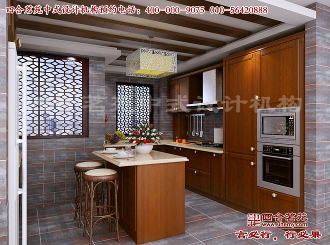 中式別墅廚房裝修 中式別墅裝修